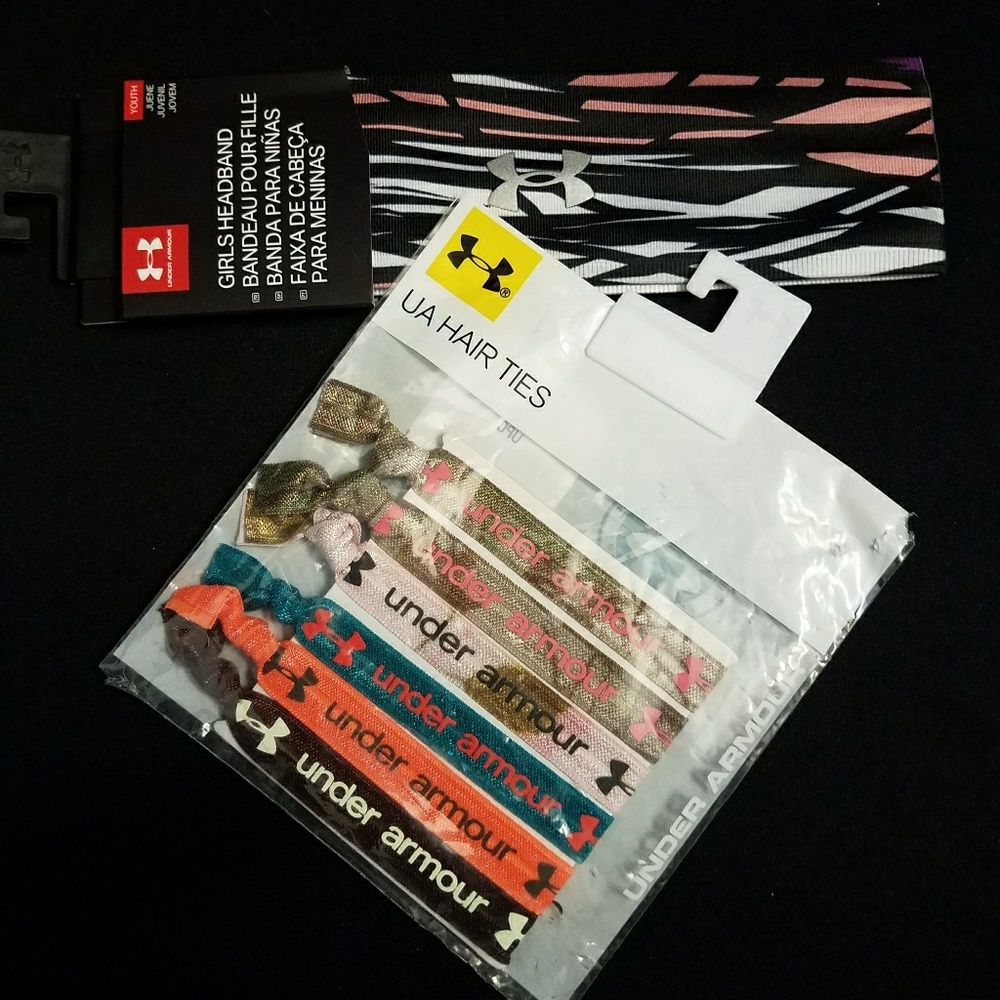 Under Armour Headband and hair ties